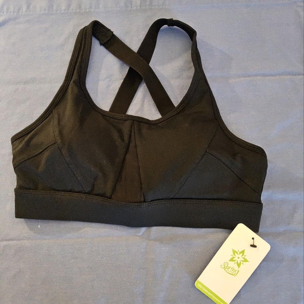 Spring Season Brand Black Sports Bra (B1)